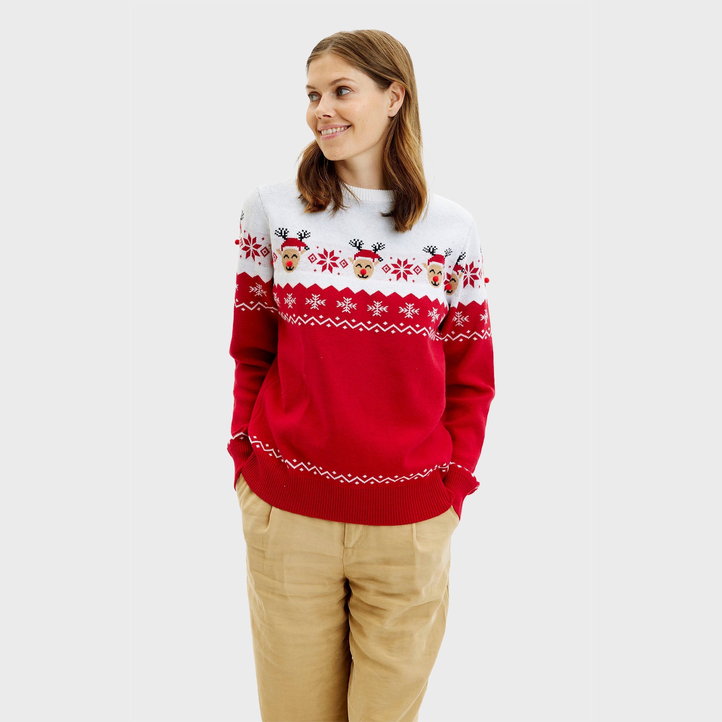 Der entzückende Weihnachtspullover - Damen